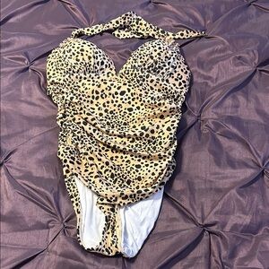 Victoria's Secret Leopard Print One Piece